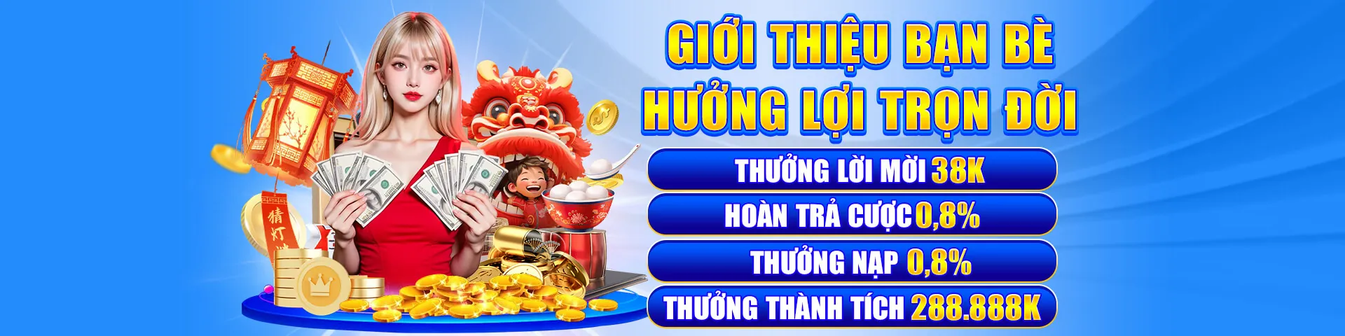 Hình ảnh tổng quan về các chương trình khuyến mãi hấp dẫn của Nohu 52 chính thức